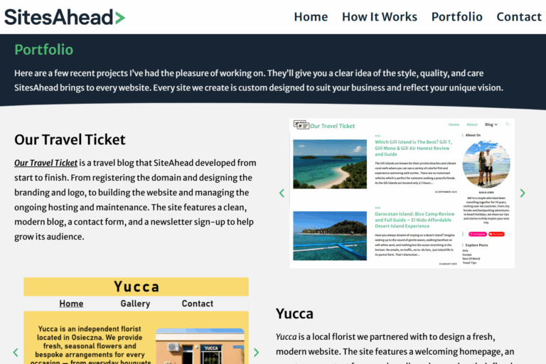 sitesahead-portfolio